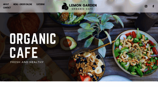 lemongardencafe.com