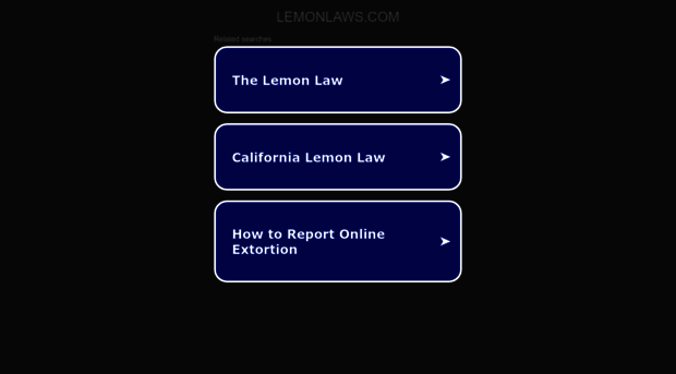 lemonlaws.com