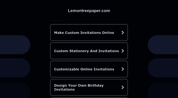 lemontreepaper.com