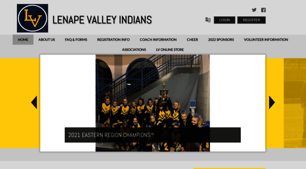 lenapevalleyindians.com