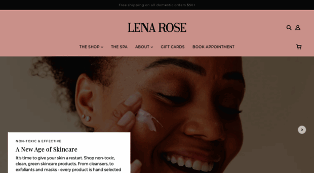 lenarosebeauty.com