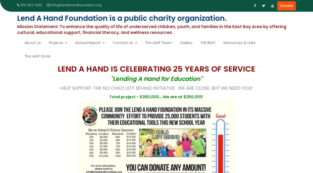 lendahandfoundation.org