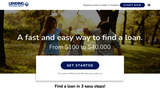 lendingforbadcredit.com