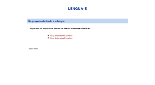 lengua-e.com
