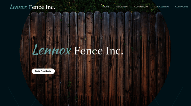 lennoxfencing.com