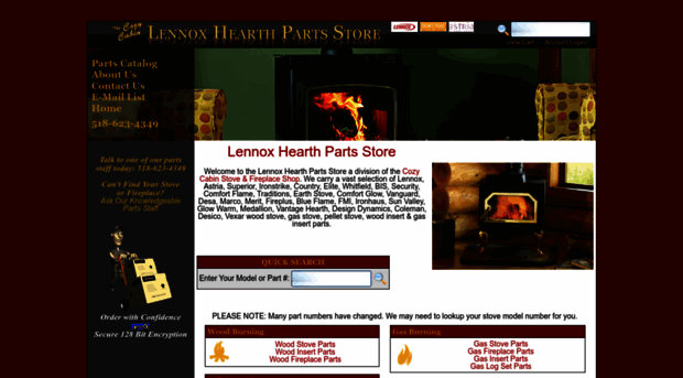 lennoxhearthparts.com