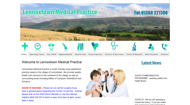 lennoxtownmedicalpractice.co.uk