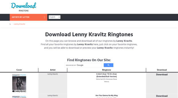 lennykravitz.download-ringtone.com