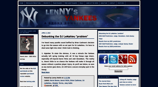 lennysyankees.com