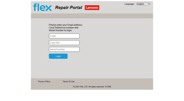 lenovo.flexrepairportal.com