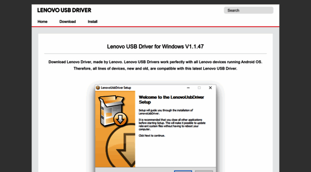 lenovousbdriver.com