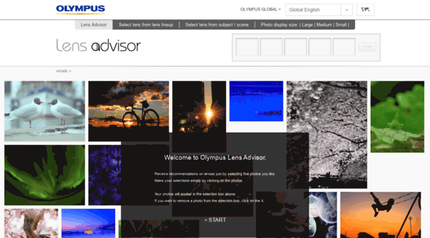 lensadvisor.olympus-imaging.com