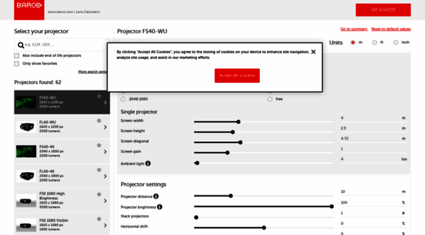 lenscalculator.barco.com