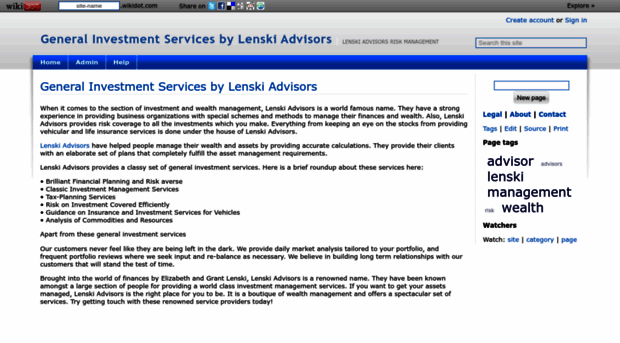 lenskiadvisors.wikidot.com