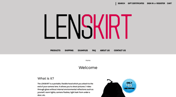 lenskirt.com