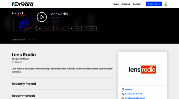 lensradio.com
