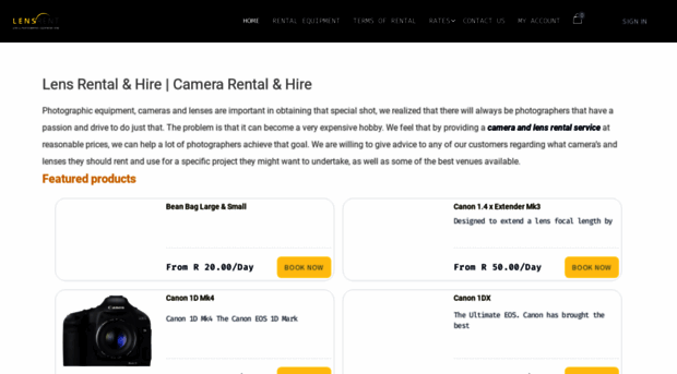 lensrent.co.za
