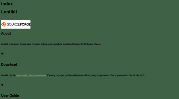 lentikit.sourceforge.net