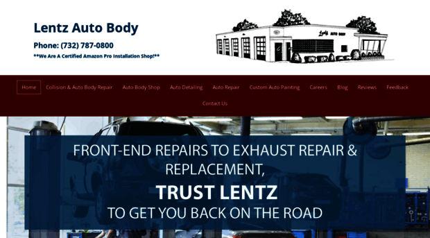 lentzautobody.com