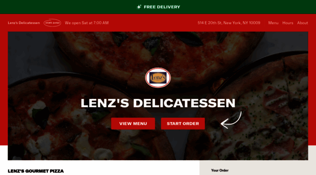 lenzsdelicatessen.com