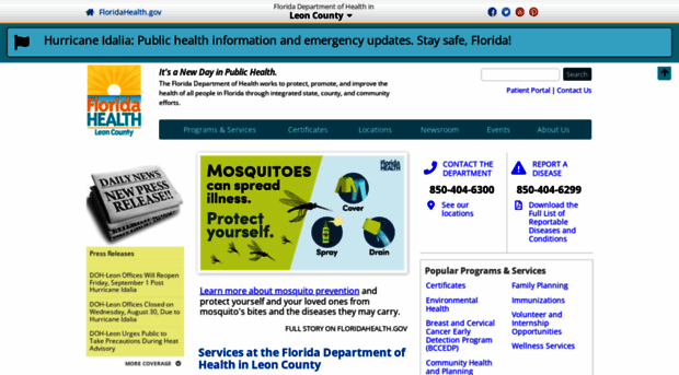 leon.floridahealth.gov