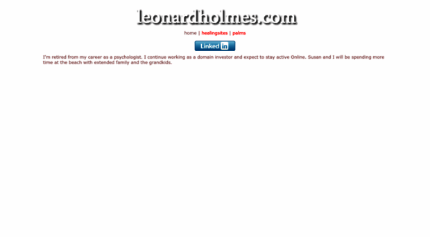 leonardholmes.com