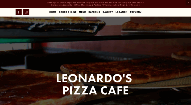 leonardospizzacafe.com