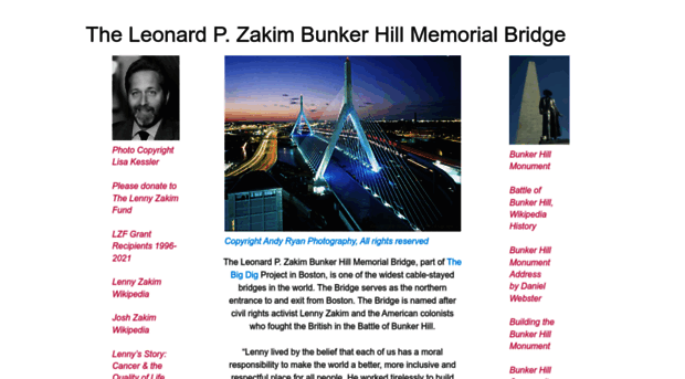 leonardpzakimbunkerhillbridge.org