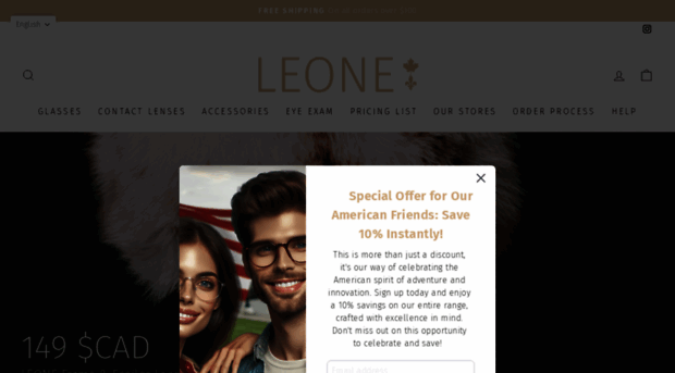 leoneeyewear.com