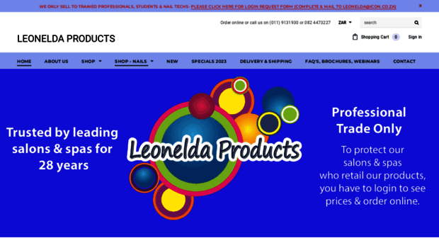 leoneldaproducts.com