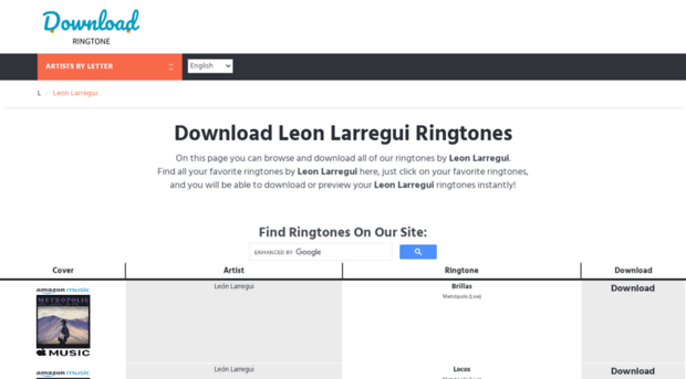 leonlarregui.download-ringtone.com