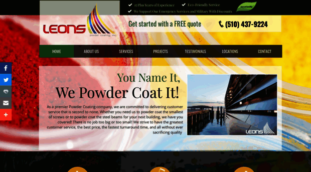 leonspowdercoatings.com