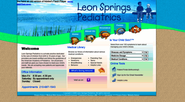 leonspringspediatrics.com