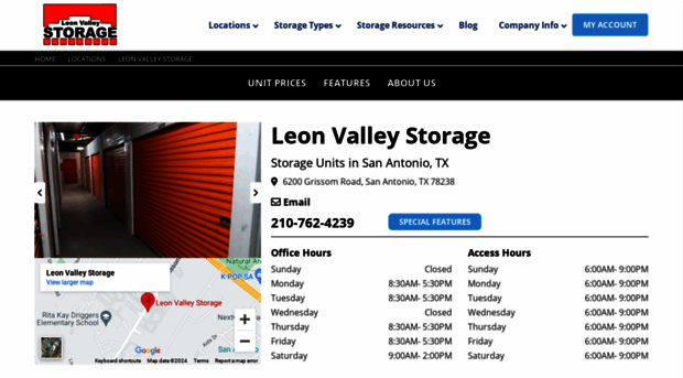 leonvalleystorage.com