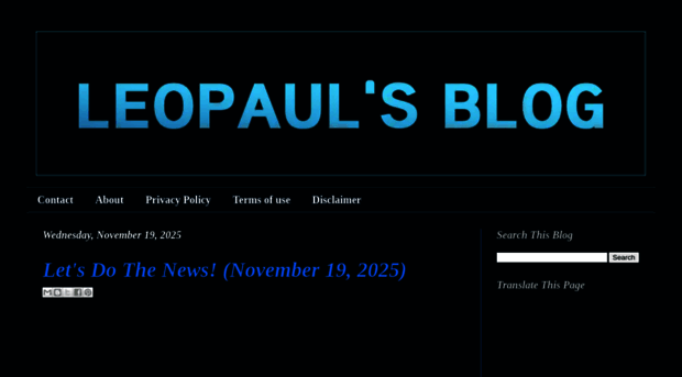 leopaulsblog.com