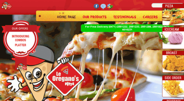 leoreganospizza.com