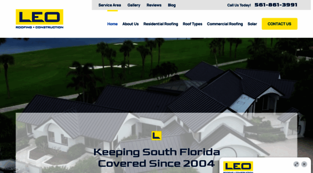 leoroofingfl.com