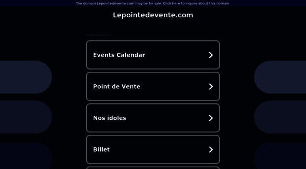 lepointedevente.com