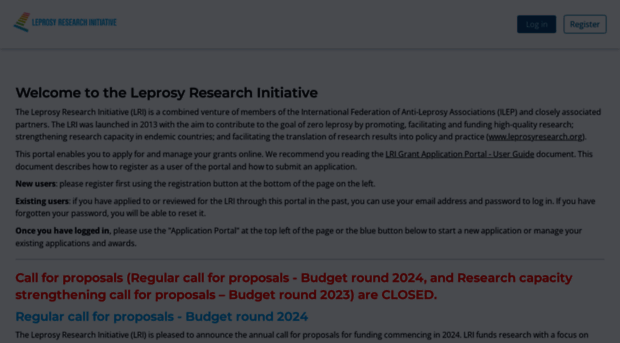 leprosyresearch.flexigrant.com