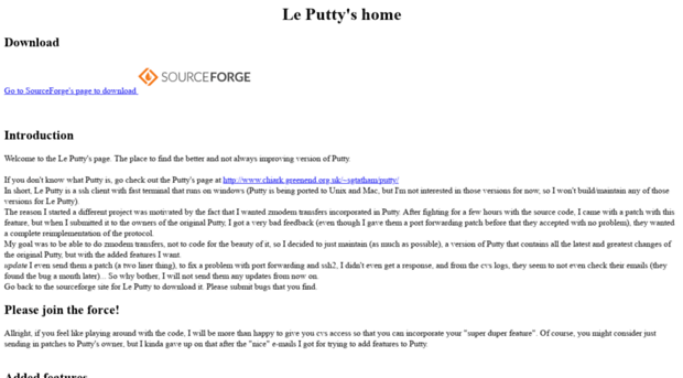 leputty.sourceforge.net