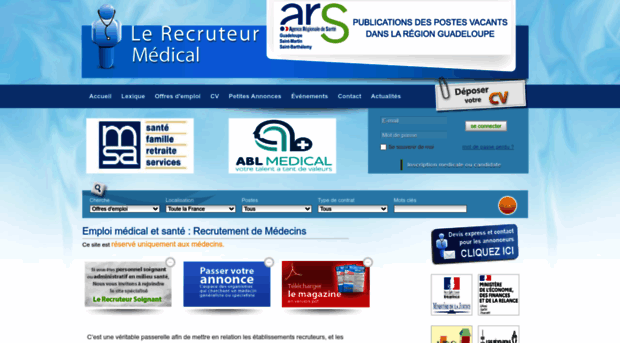 lerecruteurmedical.fr