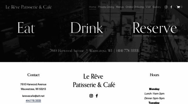 lerevecafe.com