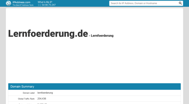 lernfoerderung.de.ipaddress.com