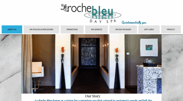 lerochebleu.com