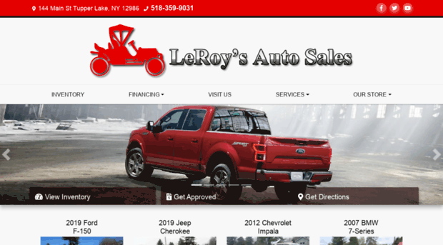 leroysautosales.com