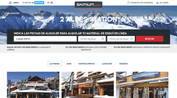 les-2-alpes.skimium.es