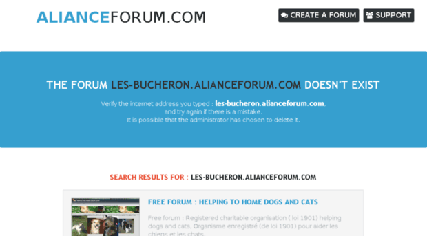 les-bucheron.alianceforum.com