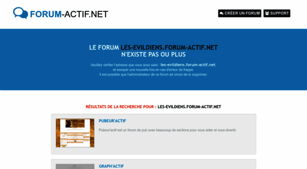 les-evildiens.forum-actif.net