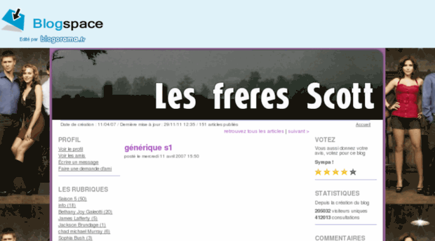 les-freres-scott.blogspace.fr