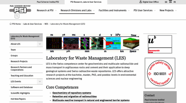 les.web.psi.ch